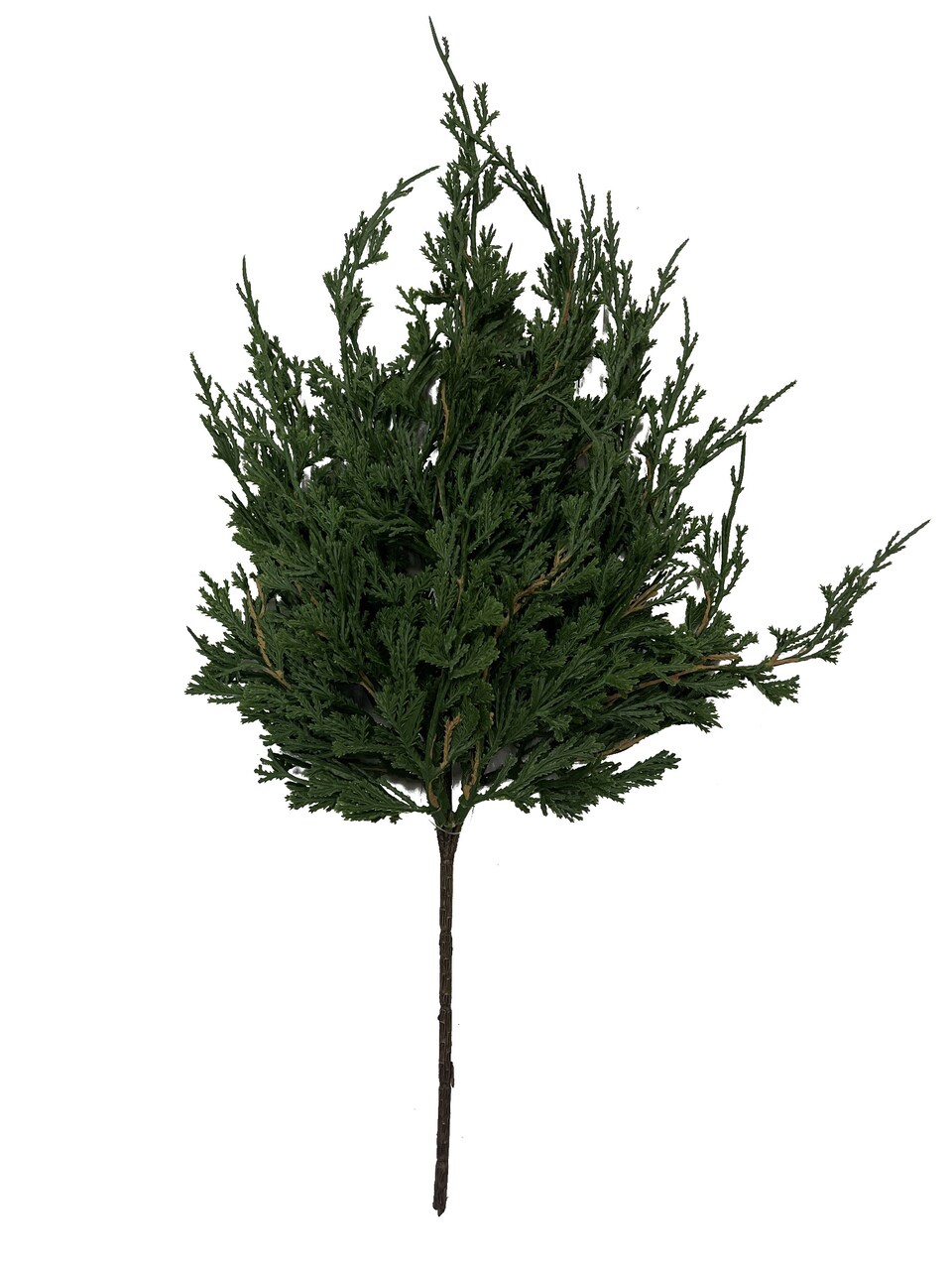 12pc Artificial 18" Soft Cedar Pick – Lifelike Greenery,